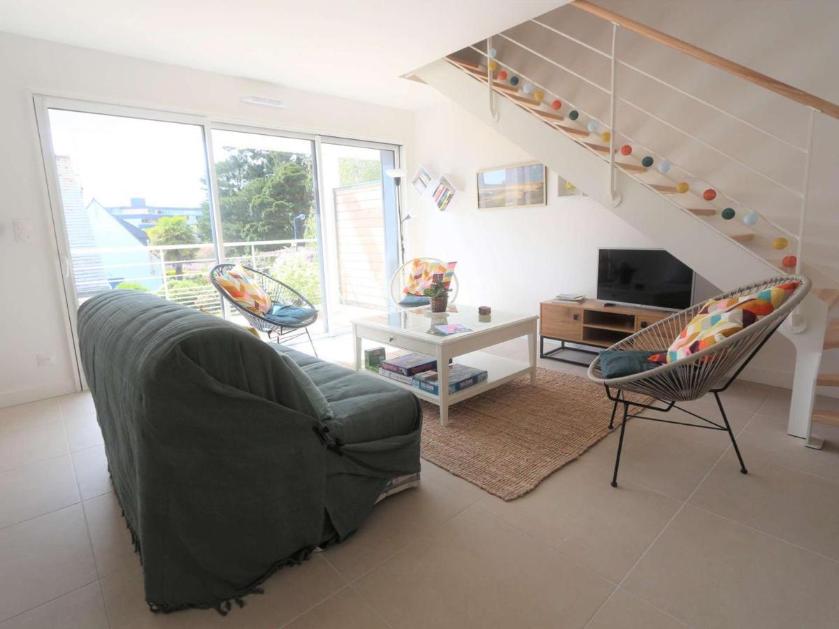Duplex Lumineux A Benodet: Plage Et Thalasso A Pied, Terrasse, Parking Et Abri Velo Inclus - Fr-1-481-117 Bénodet Exterior foto