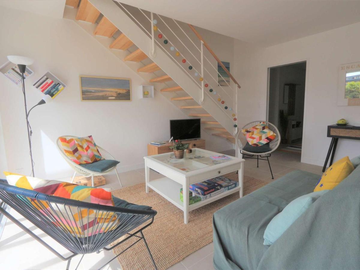 Duplex Lumineux A Benodet: Plage Et Thalasso A Pied, Terrasse, Parking Et Abri Velo Inclus - Fr-1-481-117 Bénodet Exterior foto