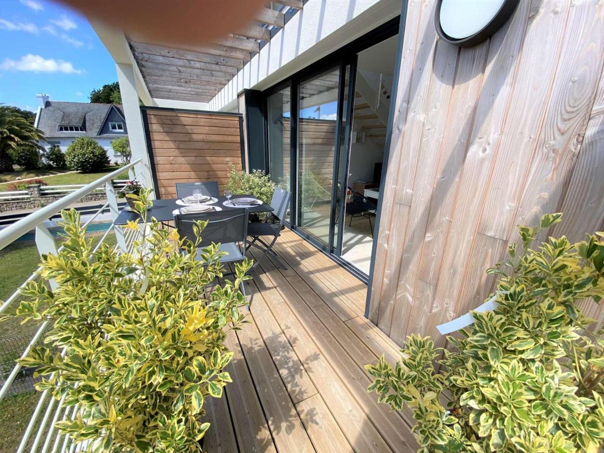 Duplex Lumineux A Benodet: Plage Et Thalasso A Pied, Terrasse, Parking Et Abri Velo Inclus - Fr-1-481-117 Bénodet Exterior foto