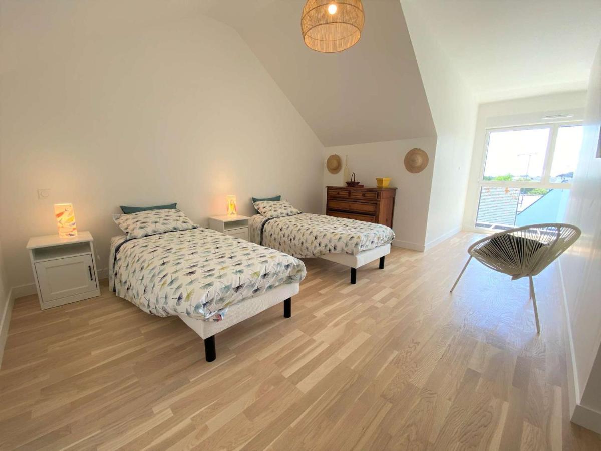 Duplex Lumineux A Benodet: Plage Et Thalasso A Pied, Terrasse, Parking Et Abri Velo Inclus - Fr-1-481-117 Bénodet Exterior foto